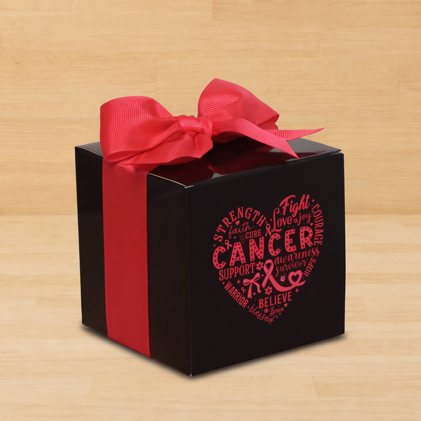 Set of 20 Cancer support awareness designed premium chocolate soft box