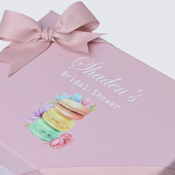 Flower ceramic souvenir & chocolate printed hard box