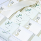 Bridal personalized premium chocolate acrylic tray