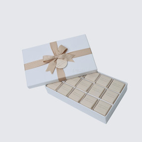 CORPORATE BRANDED CHOCOLATE 15- PIECE HARD BOX