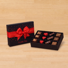 I Love You tiny hearts designed 12P premium chocolate gift box