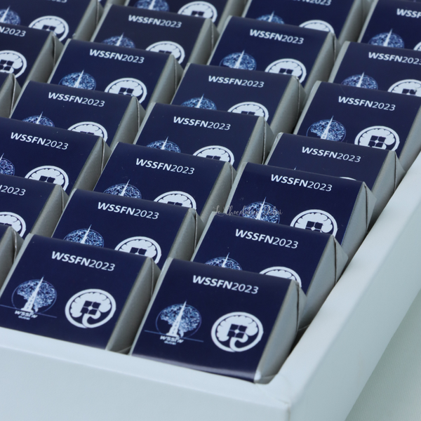 Customized branded premium chocolate leather tray