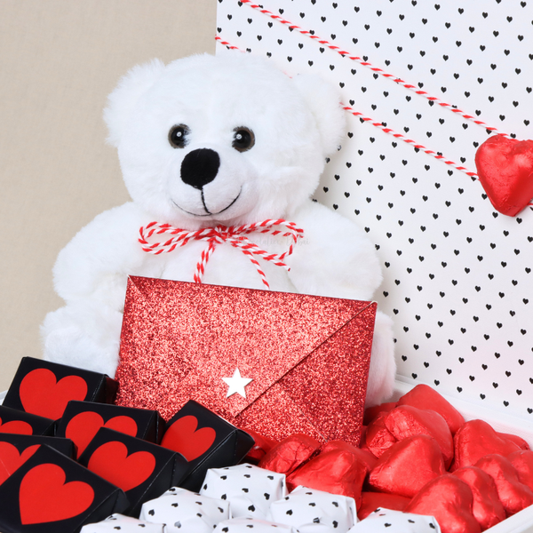 Valentine's designed premium chocolate large hamper