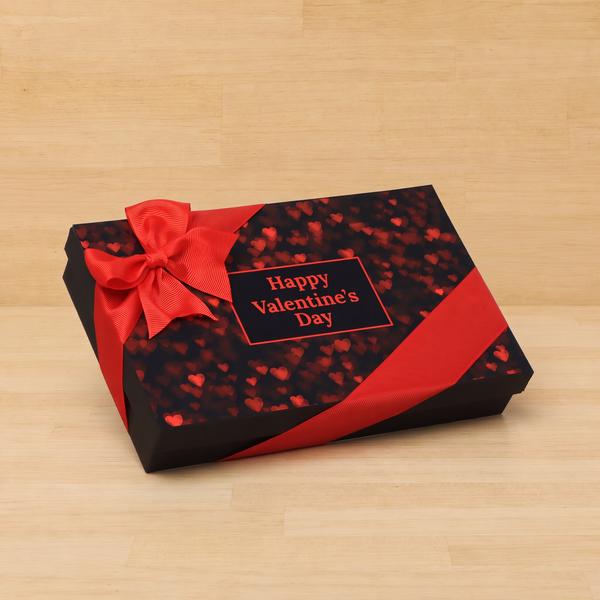 Happy Valentine's Day heart designed 15P premium chocolate gift box