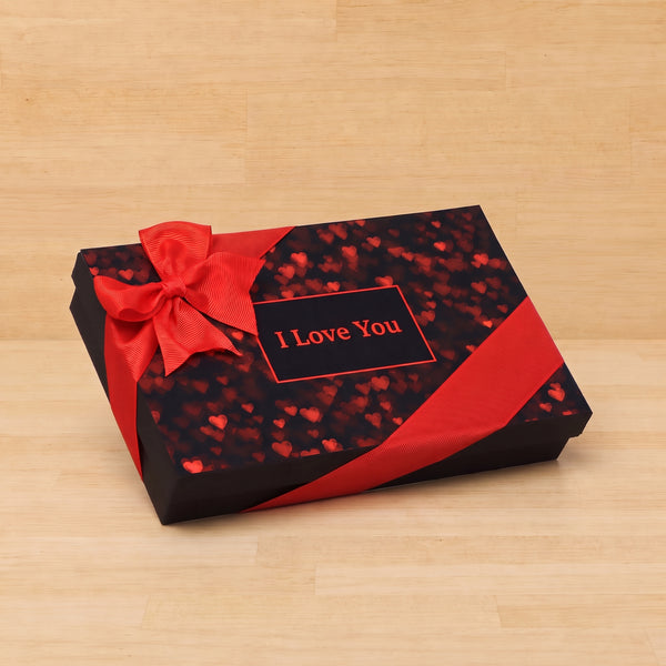 Heart designed "I Love You" designed 15P premium chocolate gift box