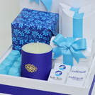 Corporate branded chocolate & sweets large hamper