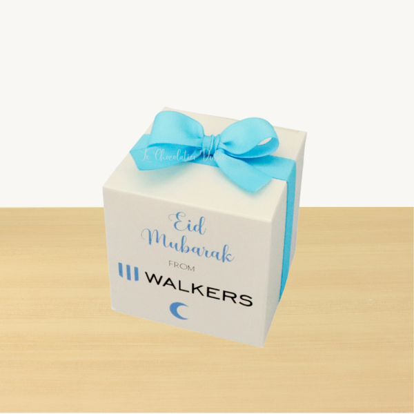 Corporate customized chocolate soft printed box