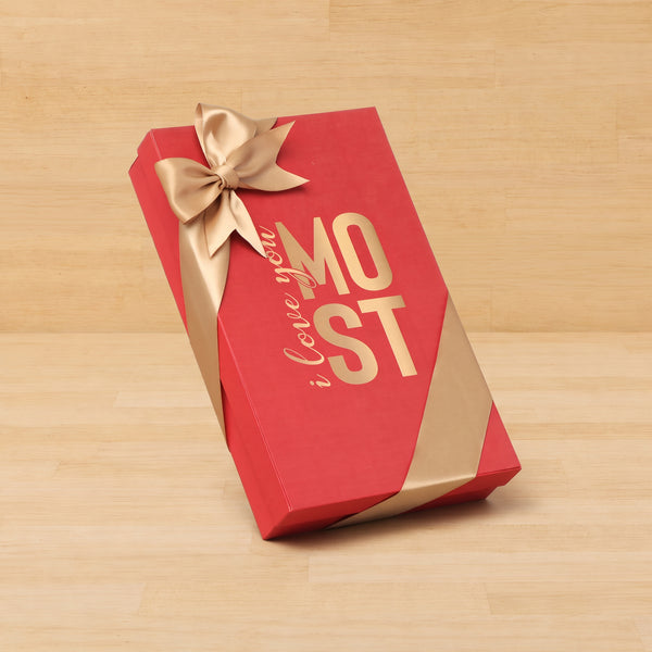 I love you most designed 15P premium chocolate gift box