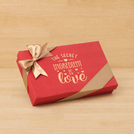 The secret ingredient love designed 15P premium chocolate gift box