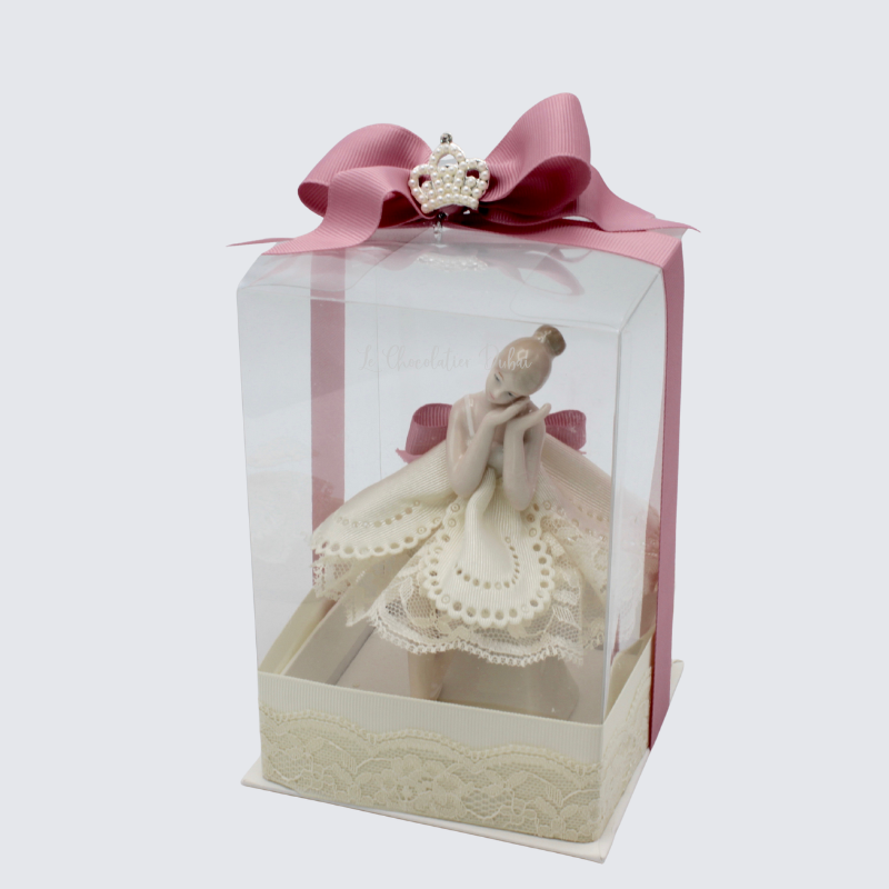 BABY DECORATED CERAMIC BALLERINA BOX