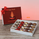 Happy diwali candle designed premium chocolate 20P hard box
