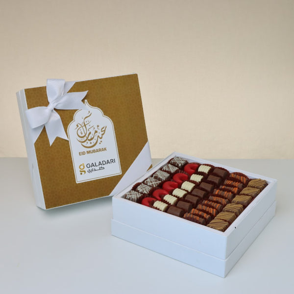 Set of 2 Corporate customized premium chocolate hard box