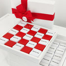 Corporate branded premium chocolate 2-layer hard box