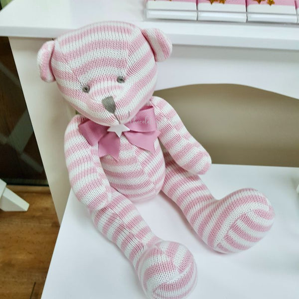 Hot air balloon stars chocolate baby girl wood stand