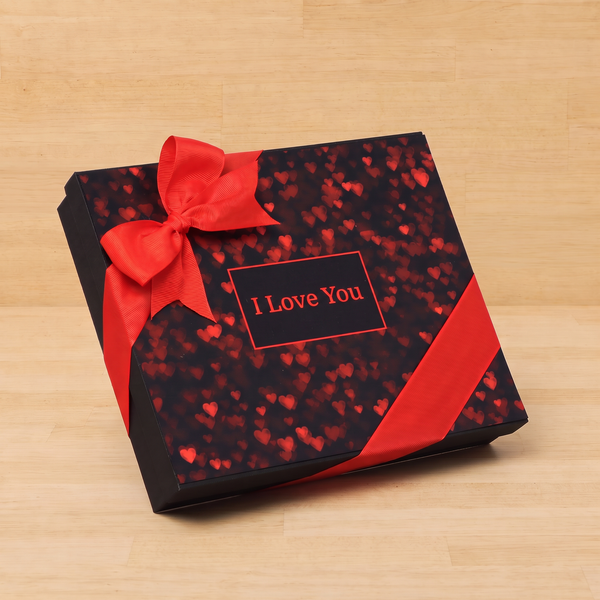 Heart designed "I Love You" designed 20P premium chocolate gift box