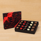 Happy Valentine's Day heart designed 20P premium chocolate gift box
