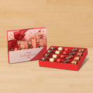Cupid's village Happy Valentine's Day designed 20P premium chocolate gift box