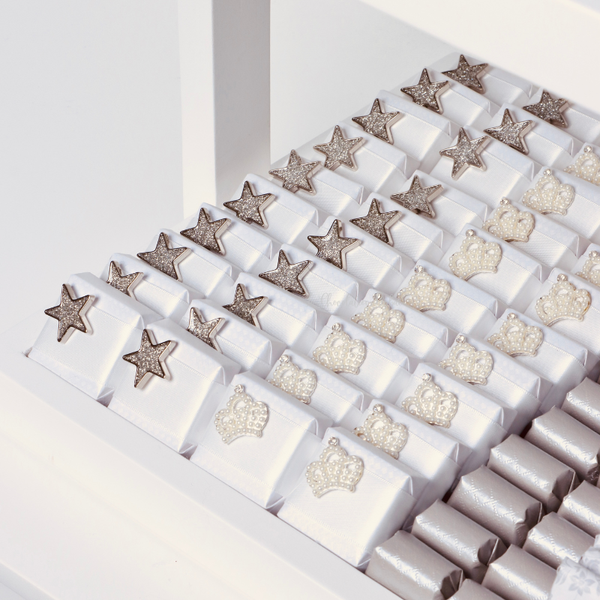 Luxury bridal decorated chocolate & sweets 2- layer tray