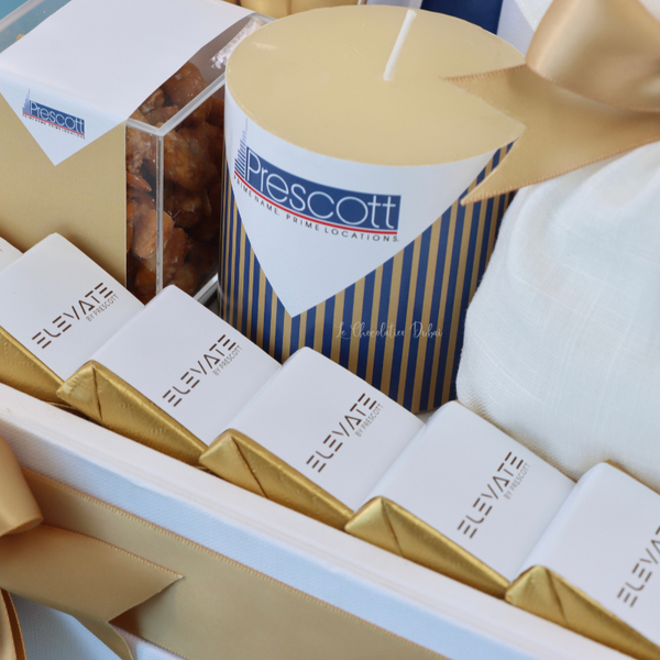 Corporate customized premium chocolate & sweets large hamper