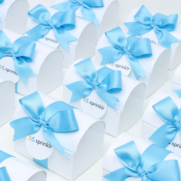 Set of 20 Corporate customized premium chocolate chest soft box