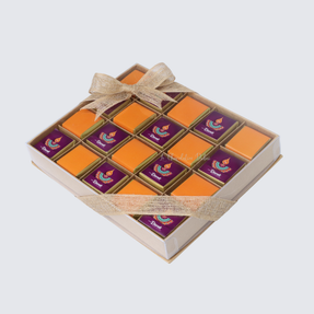 DIWALI CHOCOLATE KRAFT VIEW TOP HARD BOX