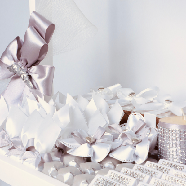 Luxury bridal decorated chocolate & sweets 2- layer tray