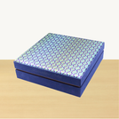 Pattern designed chocolate hard box