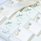 Bridal personalized premium chocolate acrylic tray