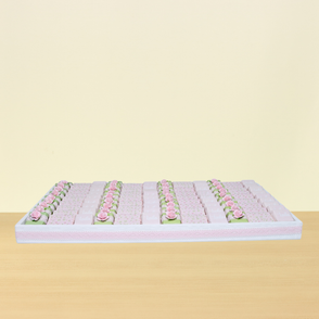 Baby girl personalized chocolate leat...