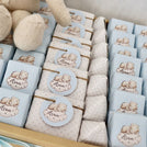 Baby personalized teddy theme chocolate tray