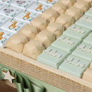 Baby personalized safari animals theme chocolate arrangement wood stand