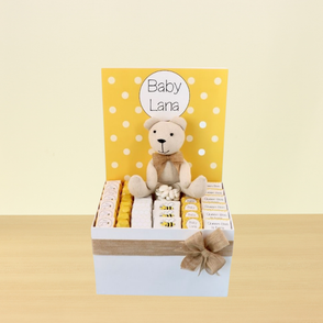 Baby personalized bee theme chocolate...