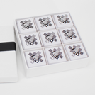 Set of 5 Corporate customized premium chocolate 9P hard box