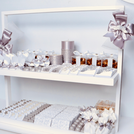 Luxury bridal decorated chocolate & sweets 2- layer tray