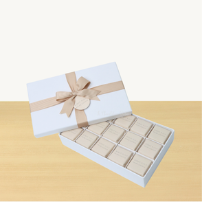 Set of 4 Corporate branded chocolate ...