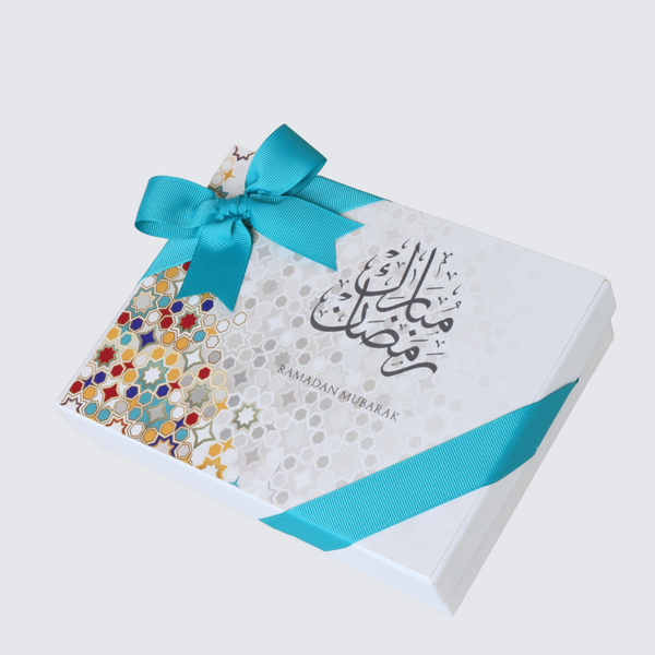 Ramadan designed premium chocolate 9- piece hard box