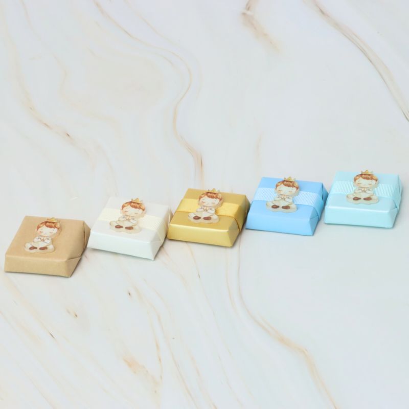 Baby prince acrylic decorated premium chocolate