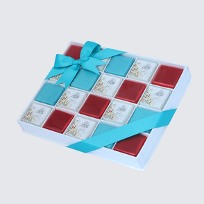 Eid mubarak designed chocolate 20-pie...