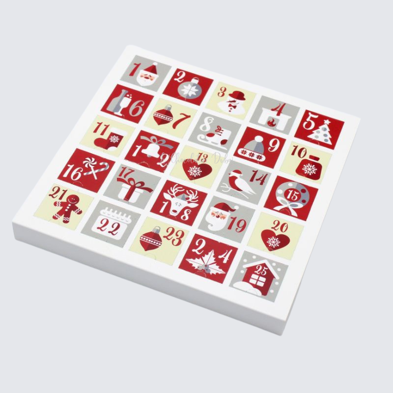 CHRISTMAS ADVENT CALENDAR CHOCOLATE BOX