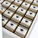 Graduation designed personalized premium chocolate hard box