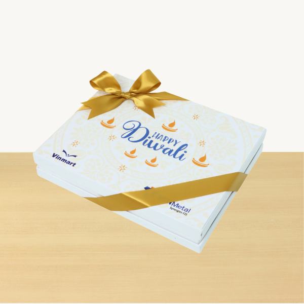 Set of 3 Corporate Diwali designed chocolate 20-piece hard box