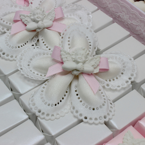 Set of 20 Baby decorated almond drage...