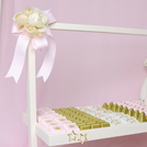 Baby girl "little princess" theme decorated chocolate 2 layer tray