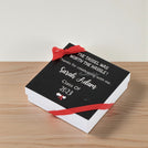 Graduation designed personalized premium chocolate 9P hard box