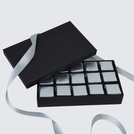 Premium chocolate 15p hard black box