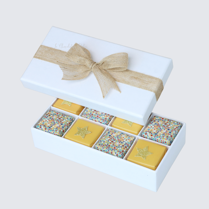 RAMADAN EID DESIGNED CHOCOLATE 8-PIECE HARD BOX