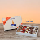 Happy diwali candle designed premium chocolate 15P hard box