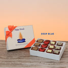 Happy diwali candle designed premium chocolate 12P hard box