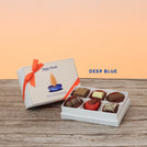 Set of 8 Happy Diwali Candle designed premium chocolate 6P hard box