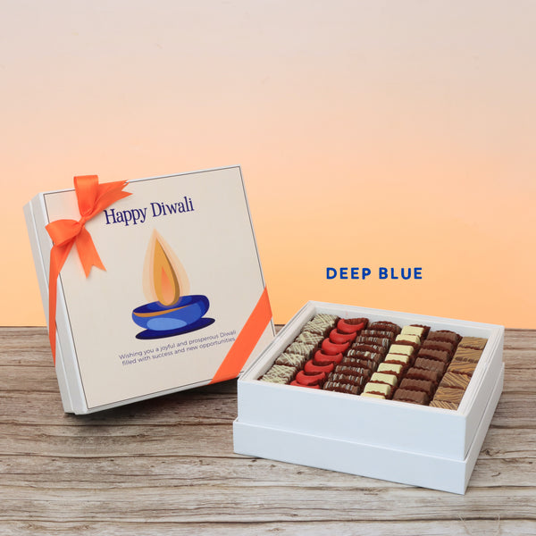 Happy diwali candle designed premium unwrapped hard box